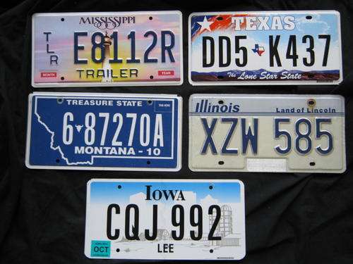 Start your collcetion today of Awesome USA number plates for your mancave/bar MUST HAVE!!!