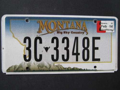 Original American license plate, must have for your bar or mancave