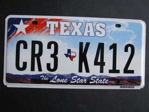 Original American license plate, must have for your bar or mancave