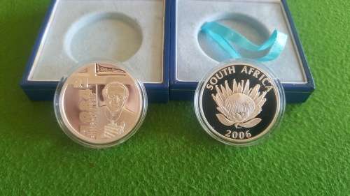 SA Silver R1 Proof 2006 Desmond Tutu