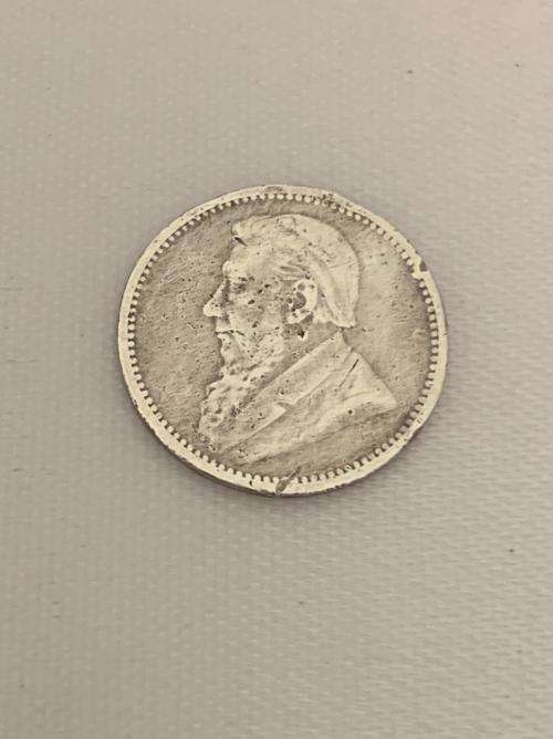 !! Paul Kruger 1892 SCARCE Tickey/Three Pence !!