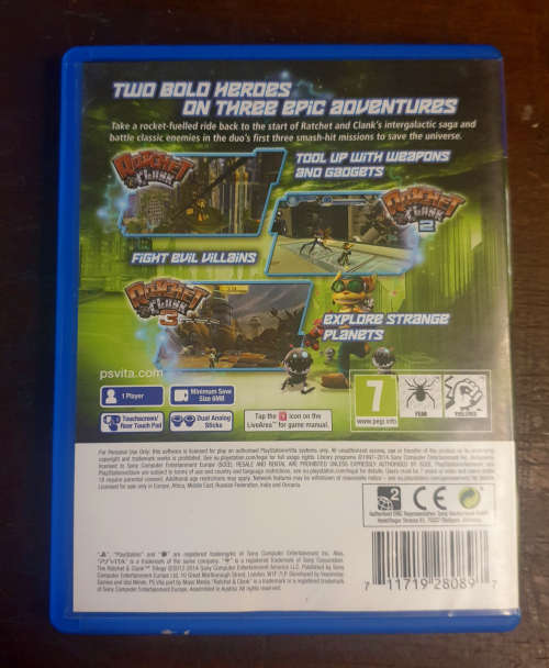 Ratchet and Clank Trilogy (PS Vita)