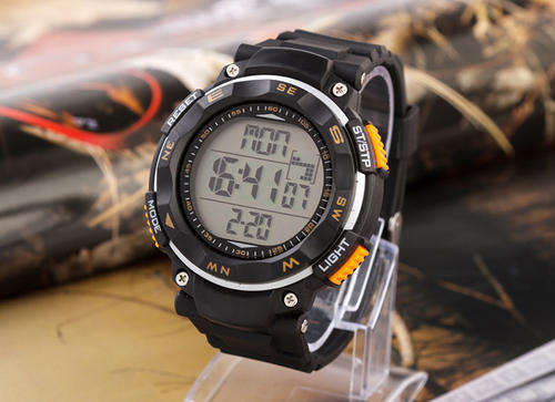 Oversized Sports / Running Watch (Orange)