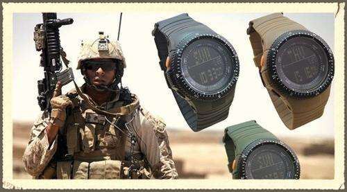 Mens Military Tactical Watch (Black)