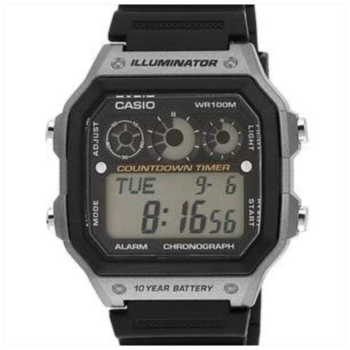 Casio Illuminator Chronograph Sport Watch AE1300WH-8AV WR100m  (R899)