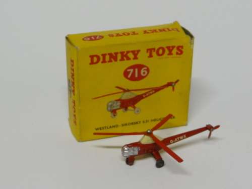 Dinky 716 Westland Sikorsky helicopter