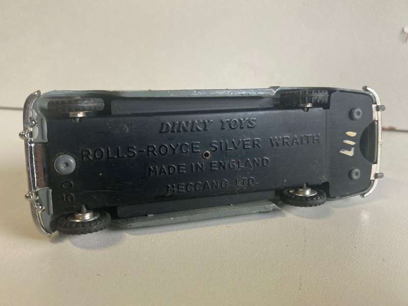 Dinky 150 Rolls Royce Silver Wraith