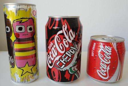 Cola Cola Lot - Super Rare Dutch Art Can/ German Cherry Coke/ Old Sa 200 ml Can Never Again!! Coke