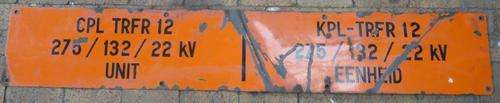 Enamel Sign-Large 1830mmx 300mm