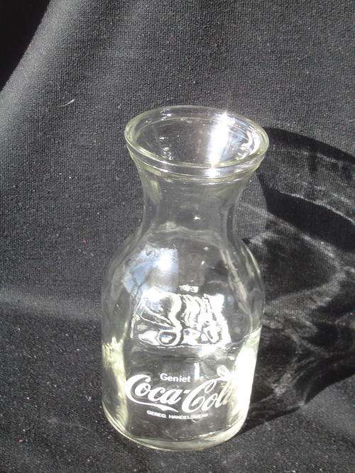 Coca Cola Carafe - Rare English and Afrikaans!! Geniet Coca Cola