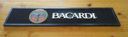 BACARDI BAR MAT / RUNNER!! RUBBER Good Condition!!!