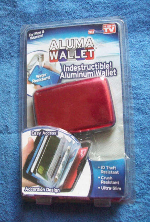 IDEAL FOR THE BEACH ALUMA WALLET for men and women As seen on TV