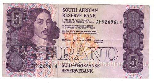 South African Reserve Bank R5 - Gerhard de Kock