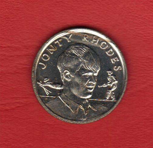 1992 Jonty Rhodes Shoprite and Checkers medal