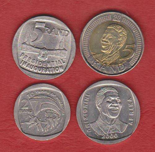 Mandela Combo - 90th Birthday - Presidential Inauguration - Smiley - 10 Years of Freedom