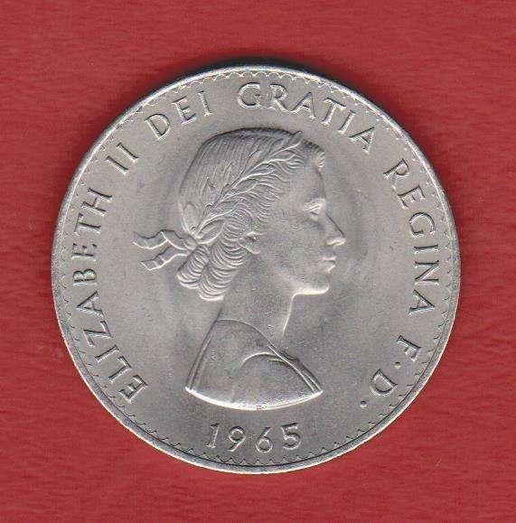 GREAT BRITAIN 1965 CROWN - 5 SHILLING