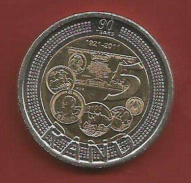 2011 SARB 90th Anniversary direct from sealed SARB bag - 25 available - bid per coin