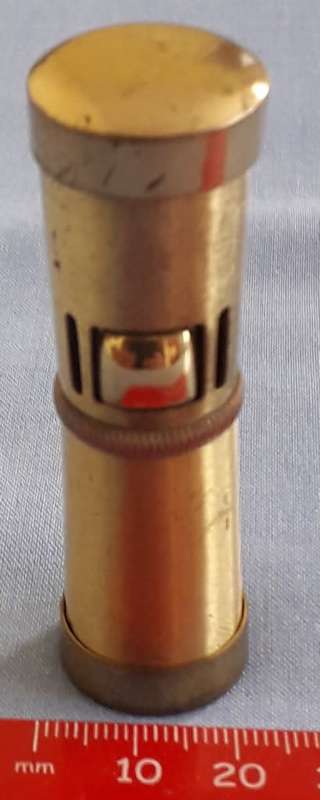 Seldom available Vintage CROWN GRACE gold tone Cigar/Pipe lighter - has no spark or fuel