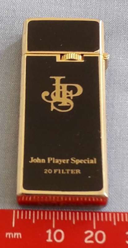 SHARP PENGUIN lighter - JPS John Player Special - needs flint and gas - not working