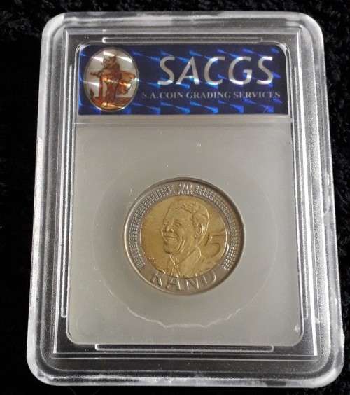 SACGS 2008 S.Africa R5 MS - IMPROPERLY CLEANED 90th Birthday - Nelson Mandela
