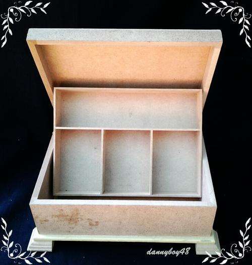 Decoupage/Mosaic Jewelry Box Blank