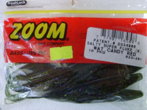Zoom Super Fluke - Watermelon Candy Red