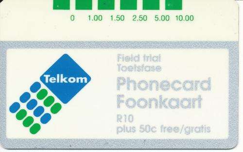 Telkom Phonecard Field Trial