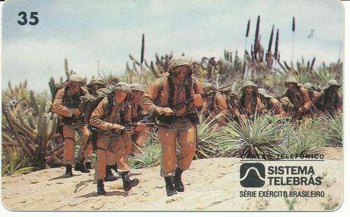 Military used phonecards: Brazil: