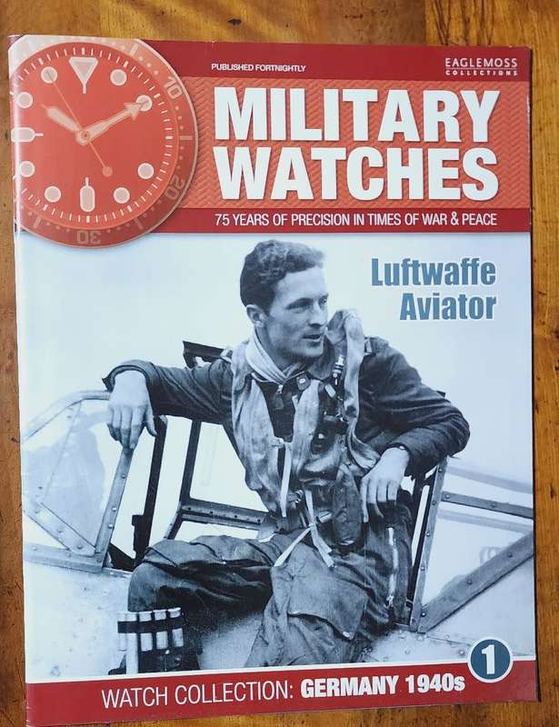 Military Watches Luftwaffe Aviator No 1 plus Watch in original box