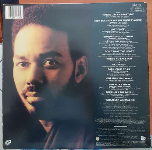 JAMES INGRAM The Power Of Great Music (Excellent/Excellent)