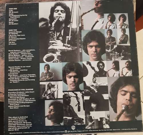 DAVID SANBORN David sanborn (Near Mint/Near Mint)