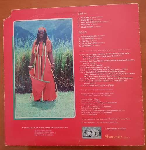 RITA MARLEY Who Feels It Knows It - Gallo ML 4590 South African Pressing 1982