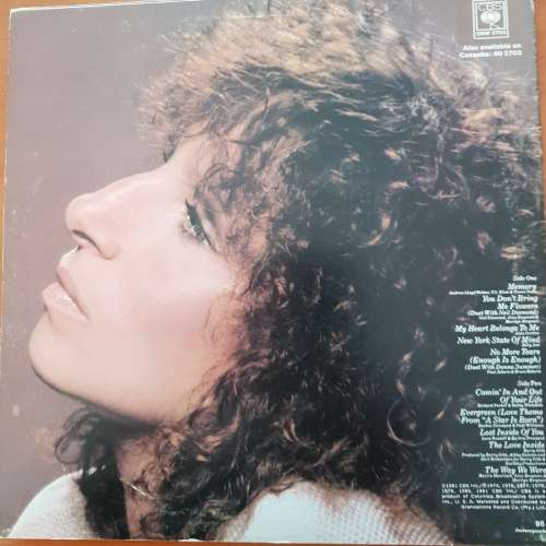 BARBRA STREISAND Memories (Excellent/Very Good+)
