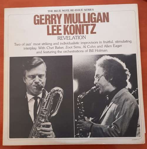 GERRY MULLIGAN LEE KONITZ Revelation - Double LP (Exc/Exc) BN-LA532-H2 USA 1975 MONO