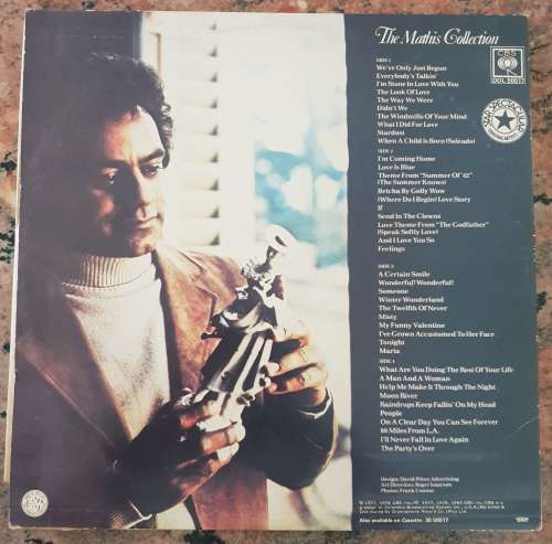 THE MATHIS COLLECTION 40 Of My Favourite Songs - Double LP (Very Good/Excellent)