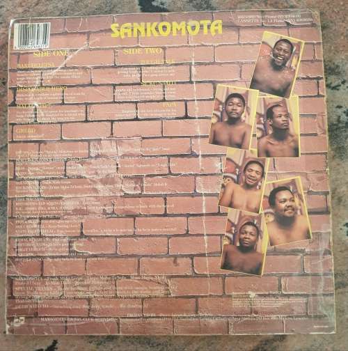 SANKOMOTA The Writing's On The Wall (Good+/Good+) Inner sleeve with lyrics