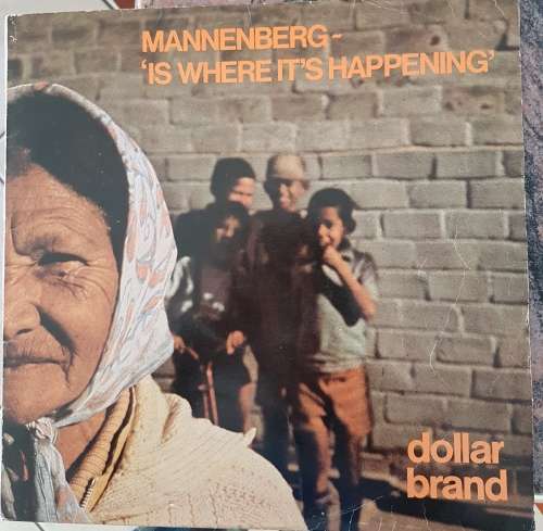 DOLLAR BRAND Mannenberg (Very Good/Very Good+) Original 1974 issue - COLLECTORS' ITEM