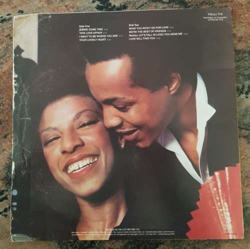 NATALIE COLE / PEABO BRYSON We're The Best Of Friends (Very Good/Good+)