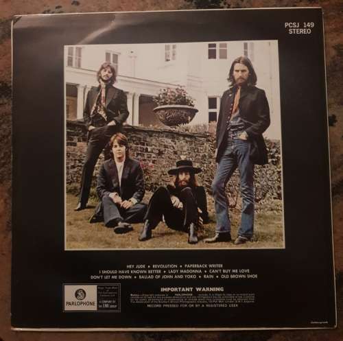 THE BEATLES Hey Jude (Very Good+/Excellent) PCSJ 149SA Pressing 1970