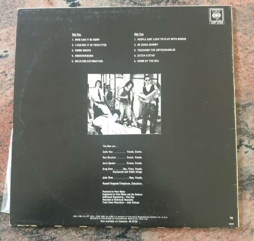 MEN AT WORK Business As Usual (Very Good+/Very Good+) ASF 2734 SA Pressing 1982
