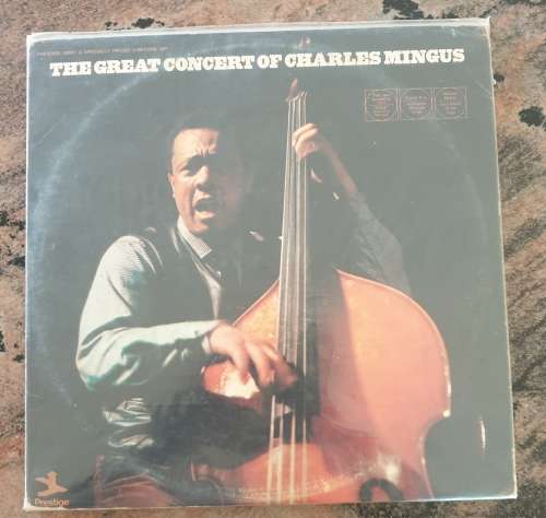 CHARLES MINGUS The Great Concert Of - 3 LP's (Very Good+/VG) PRST-34001 USA Pressing 1972 Prestige