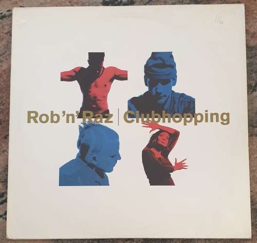 ROB `N RAZ Clubhopping (Very Good+/VG) Golden Silver LC 4281 Swedish Press 1993 - 12` Maxi Single