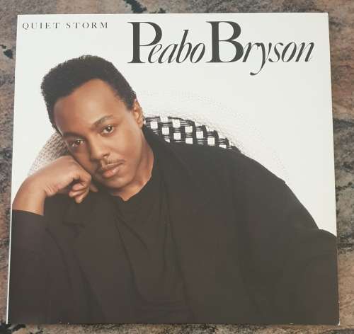 PEABO BRYSON Quiet Storm (Near Mint/Near Mint) Elektra 960 484-1 French Pressing 1986