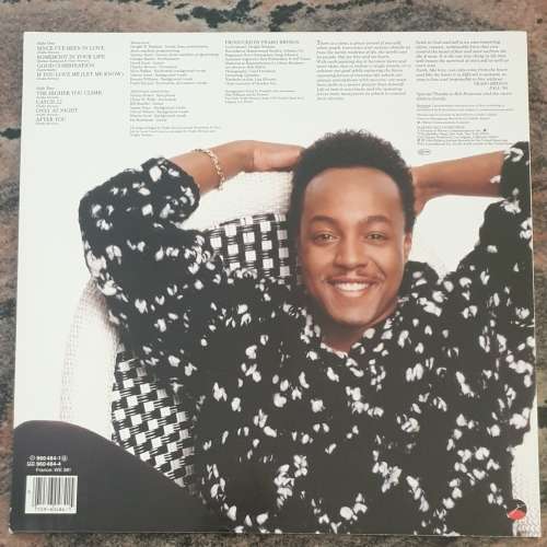 PEABO BRYSON Quiet Storm (Near Mint/Near Mint) Elektra 960 484-1 French Pressing 1986