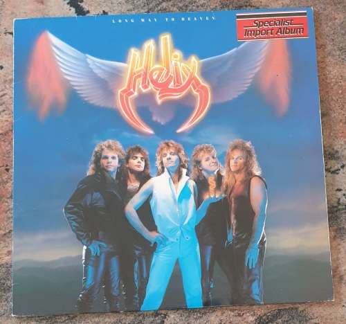 HELIX Long Way To Heaven (Very Good+/Very Good+) Capitol 1A 064-24 0348 1 Holland Pressing 1985