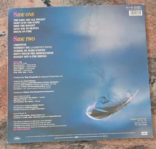 HELIX Long Way To Heaven (Very Good+/Very Good+) Capitol 1A 064-24 0348 1 Holland Pressing 1985