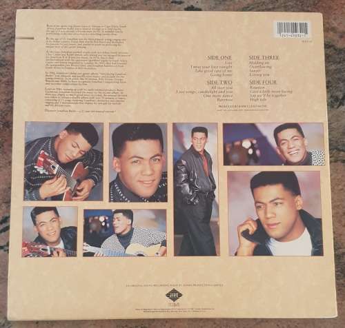 JONATHAN BUTLER Jonathan Butler - Double LP (VG+/VG) Jive 1032-1-J  US Pressing 1987 - Gatefold