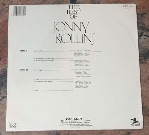SONNY ROLLINS The Best Of (Very Good+/Very Good+) Roots FANT 117 South African Pressing 1989