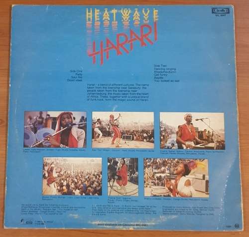 HARARI Heatwave (Very Good+/Good+) Gallo ML 4447 South African Pressing 1980 - RARE