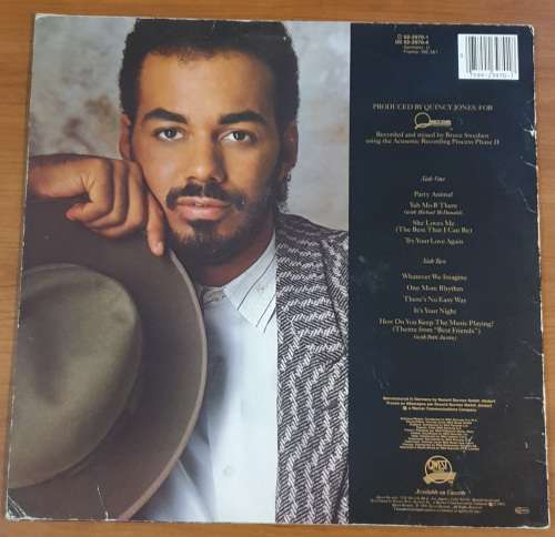 JAMES INGRAM It's Your Night (Very Good+/Very Good) Quest 92-3970-1 European Pressing 1983 - Lyrics